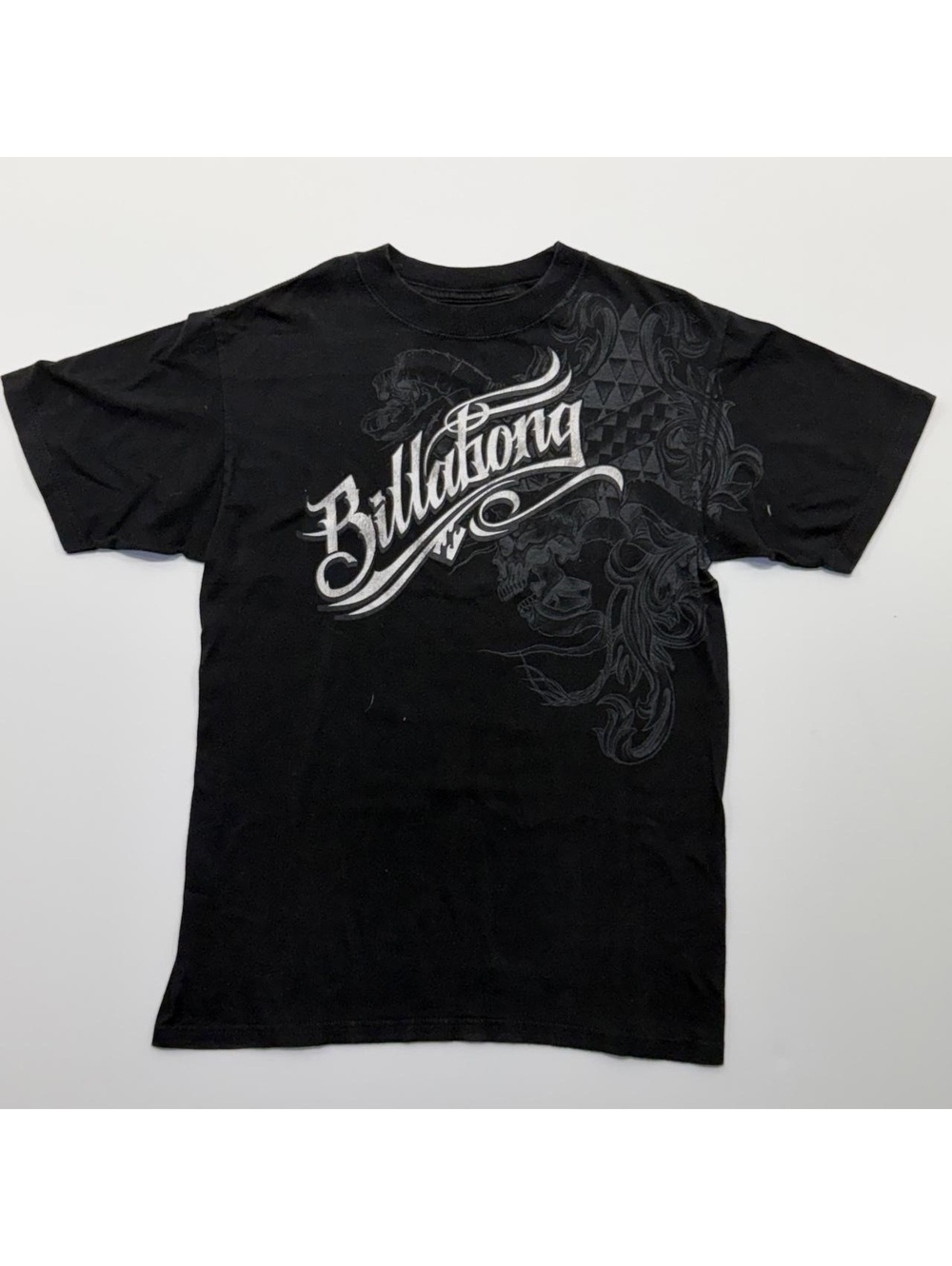 Billabong Black Graphic Organic Cotton T-Shirt